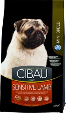 Farmina Cibau Sensitive Lamb Mini для взрослых собак мелких пород