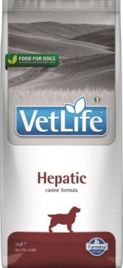 Farmina Vet Life Dog Hepatic для собак при хронической печеночной недостаточности