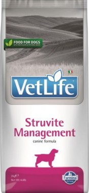 Farmina Vet Life Dog Struvite Management для собак с рецидивами МКБ